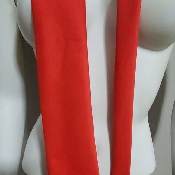 Golden Clasp by Prince Consort Red Tie - Picture 2 of 4